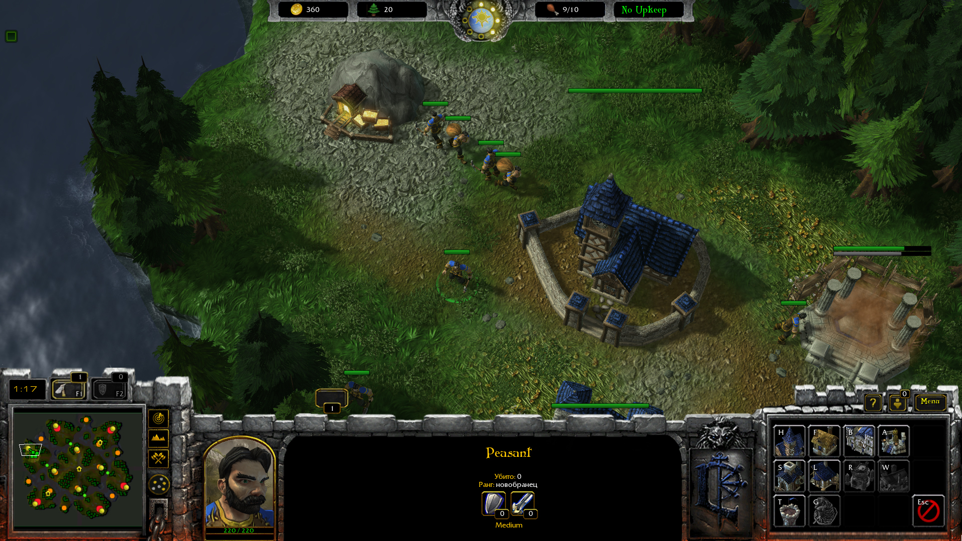 Models and icons are close to the original WC3